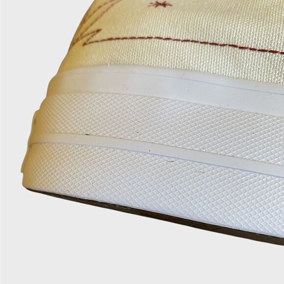 NWT Converse Chuck Taylor All Star Lift Platform Western Stitch Women's Size 9 - Picture 16 of 16